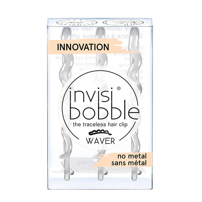 

Заколка для волос Invisibobble Waver - Crystal Clear, Спиралевидная заколка для бережной фиксации волос