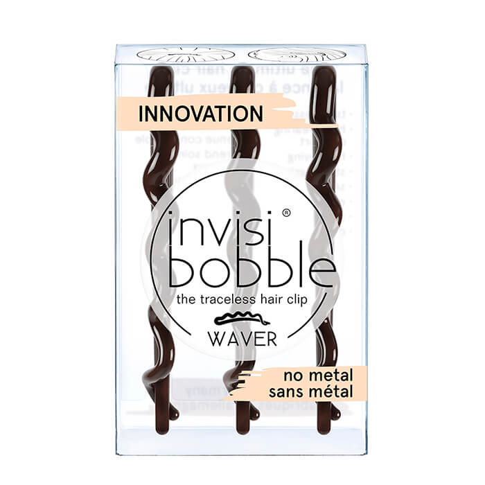 

Заколка для волос Invisibobble Waver - Pretty Dark, Спиралевидная заколка для бережной фиксации волос