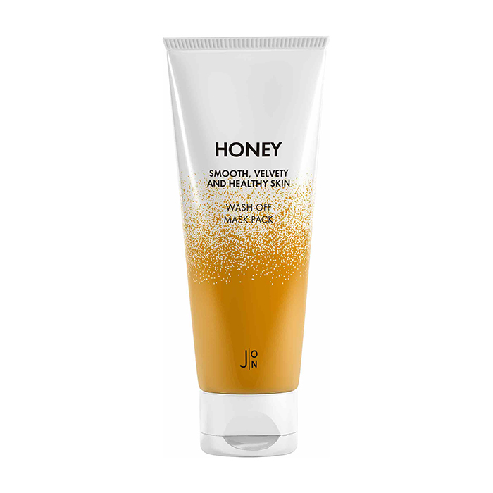 

Маска для лица J:ON Honey Smooth Velvety and Healthy Skin Wash Off Mask Pack (50 г в тубе), Маска для повышения упругости и эластичности кожи лица с мёдом и прополисом