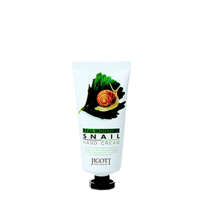 

Крем для рук Jigott Real Moisture Snail Hand Cream, Увлажняющий крем для рук с высоким содержанием муцина улитки