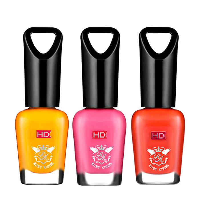 Лак для ногтей Kiss HD Mini Nail Polish, Цвет MNP07 | Дикая Брусника