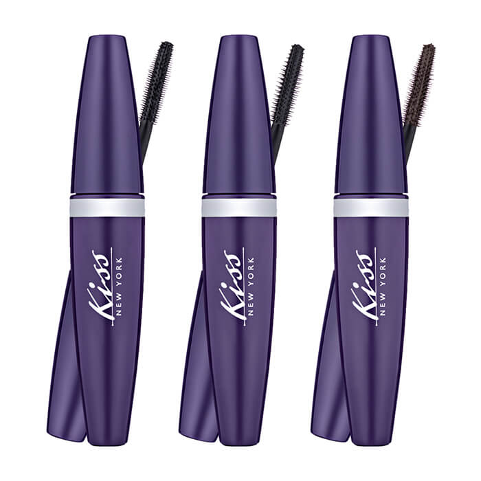 

Тушь для ресниц Kiss IEnvy Express Volume Mascara, Водостойкая термотушь с силиконовой щеточкой для идеального разделения ресниц