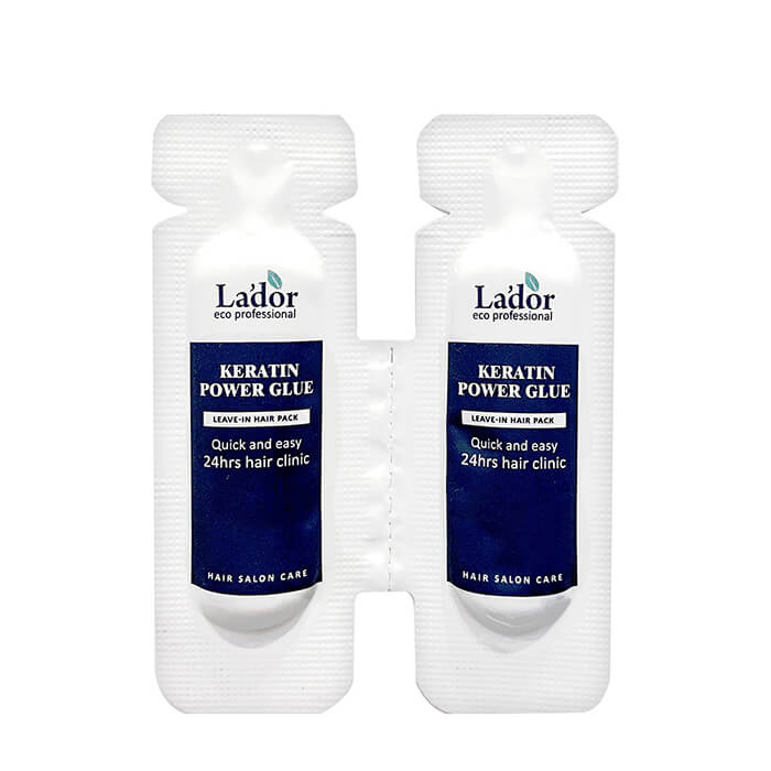 

Клей для волос La’dor Keratin Power Glue (1+1 г), Профессиональная сыворотка с кератином для секущихся кончиков волос