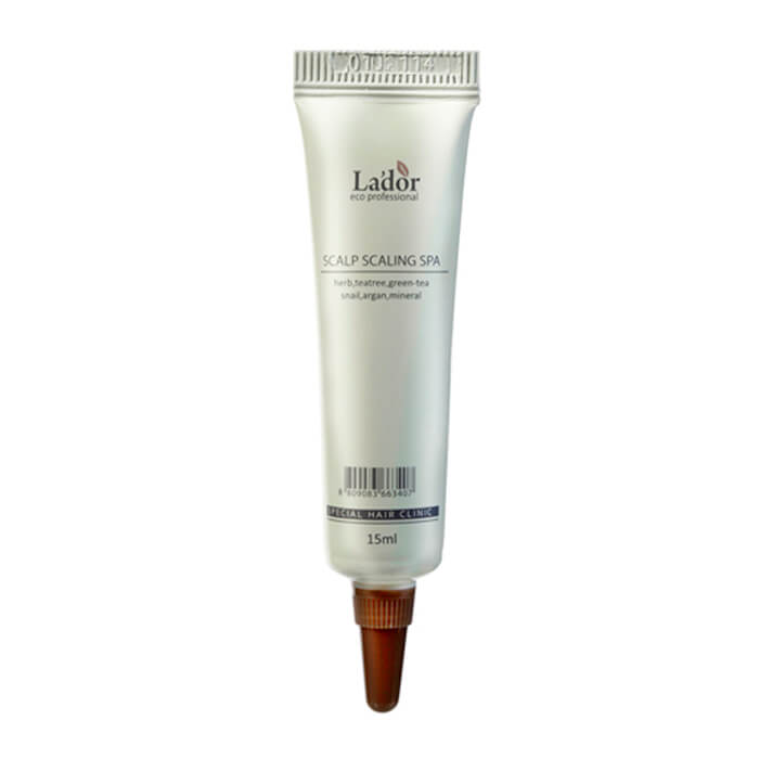 

Пилинг для кожи головы La’dor Scalp Scaling Spa (15 мл), Глубоко очищающий профессиональный пилинг для кожи головы