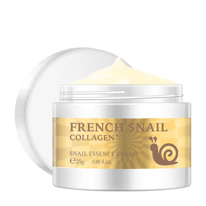 

Крем для лица Laikou French Snail Collagen Snail Essence Cream, Тающий крем для преображения кожи лица с муцином улитки и коллагеном