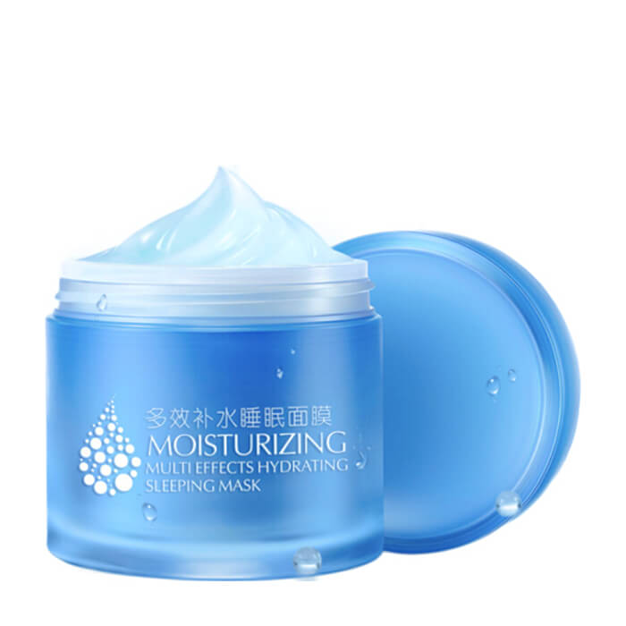 

Ночная маска Laikou Moisturizing Multi Effects Hydrating Sleeping Mask, Увлажняющая ночная маска для кожи лица с гиалуроновой кислотой и аминокислотами
