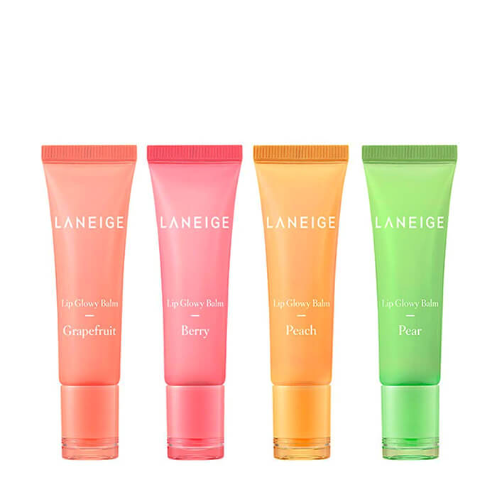 

Бальзам для губ Laneige Lip Glowy Balm, Увлажняющий бальзам-тинт для ухода за кожей губ и придания естественного оттенка