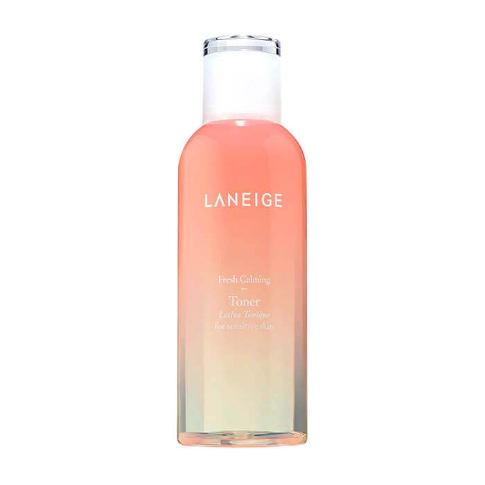 

Тонер для лица Laneige Fresh Calming Toner, Успокаивающий тонер для жирной обезвоженной кожи лица на основе морской воды