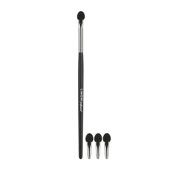 

Кисть-спонж Limoni Professional №11 с насадками (латекс), Профессиональная кисть-спонж для нанесения пудровых теней