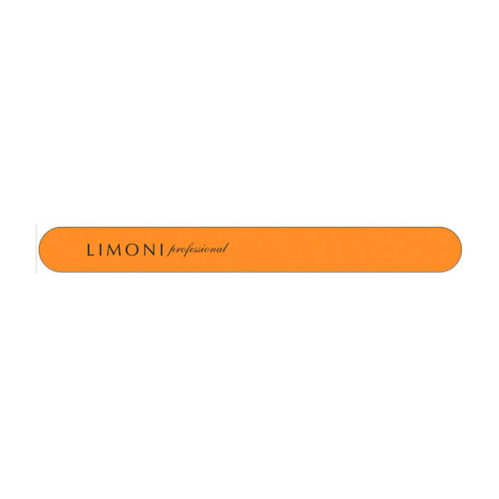 

Пилка для ногтей Limoni Color Оранжевая, Профессиональная пилка для ухода за ногтями