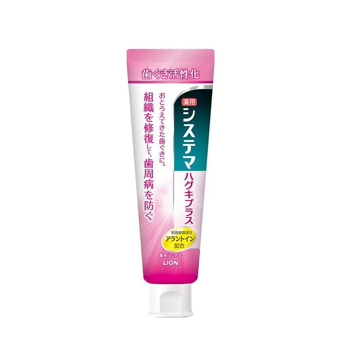 

Зубная паста Lion Dentor Systema Gums Plus Dentifrice, Зубная паста с фтором для профилактики болезней дёсен и укрепления эмали