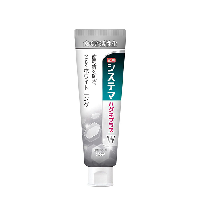 

Зубная паста Lion Dentor Systema Gums Plus White, Зубная паста с фтором для профилактики болезней дёсен и придания белизны