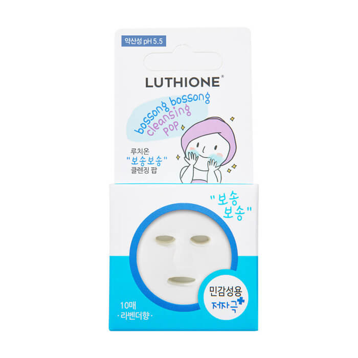 

Сухая пенка для лица Luthione Boddle Boddle Cleansing Pop (for Sensitive Skin) 10 шт, Сухая пенка для умывания комбинированной кожи лица