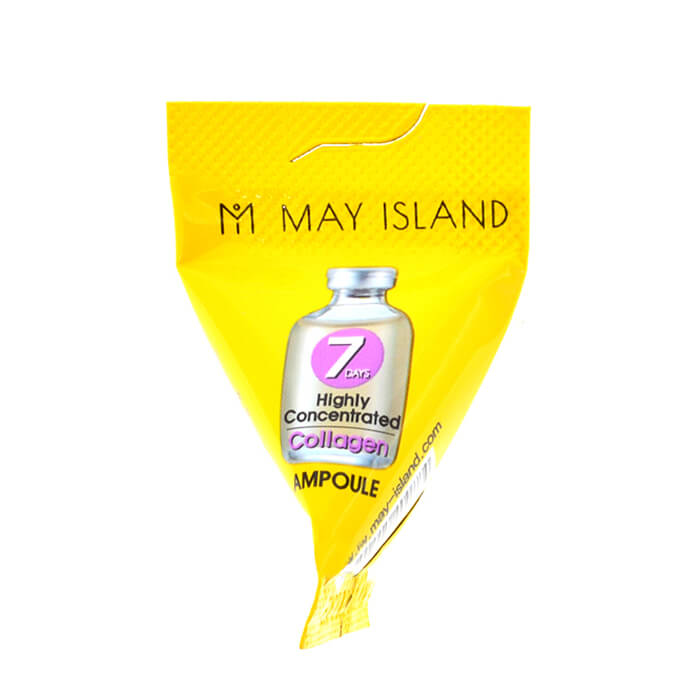 

Сыворотка для лица May Island 7 Days Collagen Ampoule (1 шт.), Сыворотка для кожи лица с коллагеном в индивидуальной упаковке