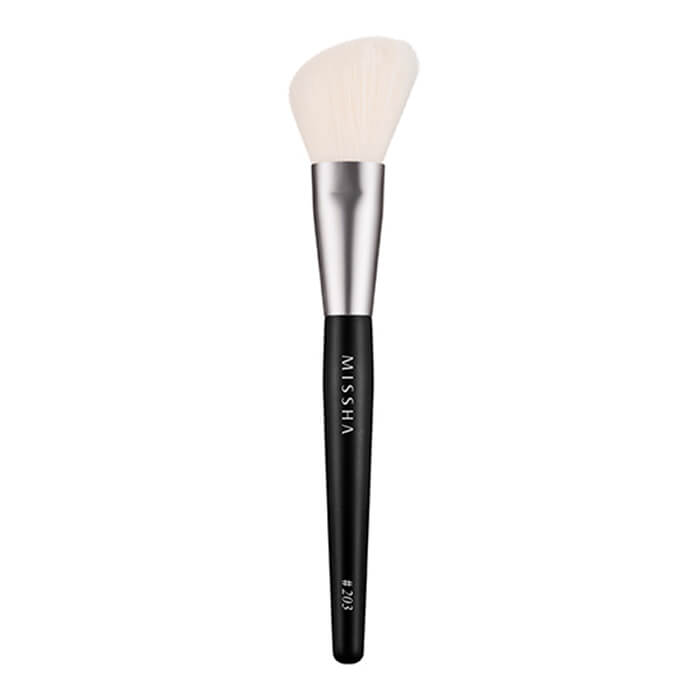 

Кисть для румян и теней Missha Artistool Cheek & Shading Brush #203, Скошенная кисть для нанесения теней и румян на лицо