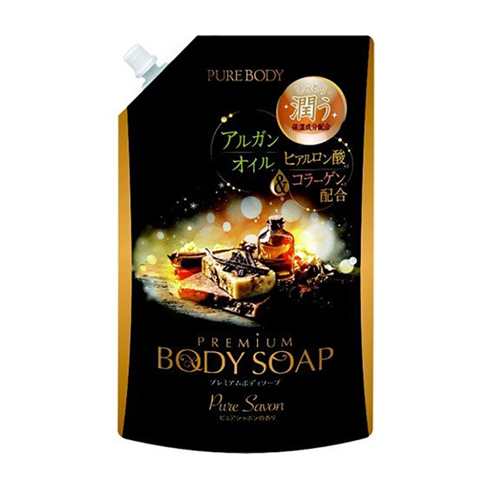

Гель для душа Mitsuei Pure Body Premium (840 мл), Бережный увлажняющий гель для душа с ароматом утренней свежести