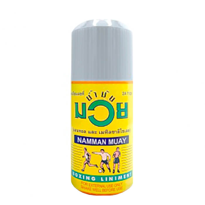 

Разогревающее масло Namman Muay Liniment (120 мл), Разогревающее масло для тела перед тренировками