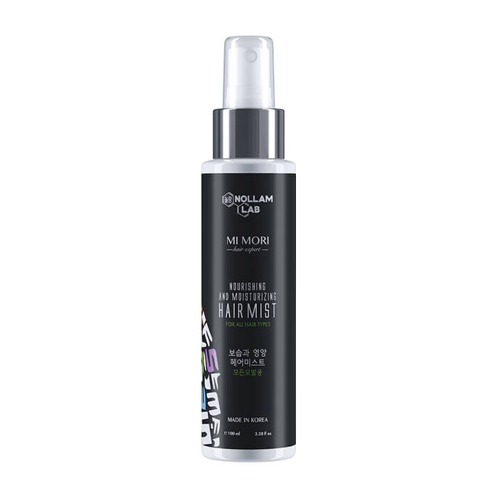 

Спрей для волос Nollam Lab Nourishing and Moisturizing Hair Mist For All Hair Types, Увлажняющий и питательный спрей для волос с протеинами и провитамином В5