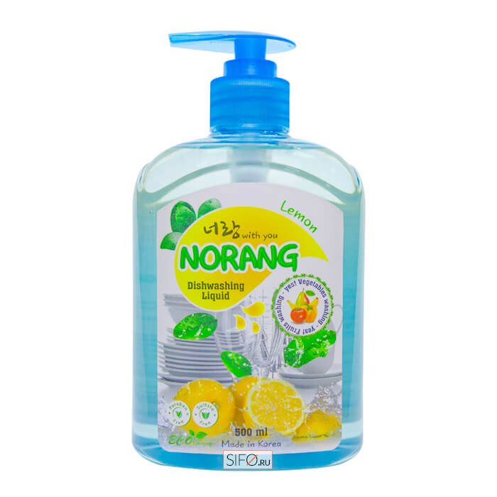 

Средство для мытья посуды Norang Dishwashing Liquid - Lemon, Жидкость для мытья посуды с ароматом лимона