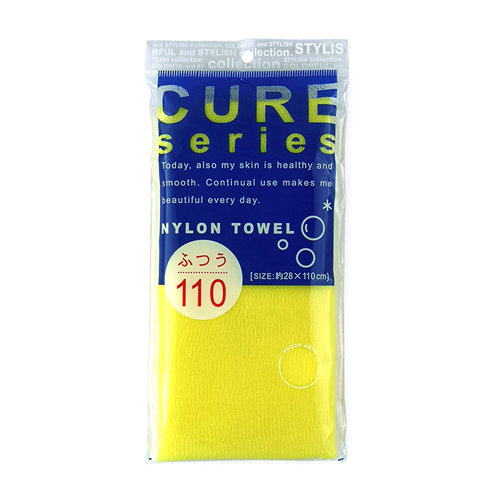 Мочалка для душа ОН:Е Cure Nylon Towel Regular (Yellow)