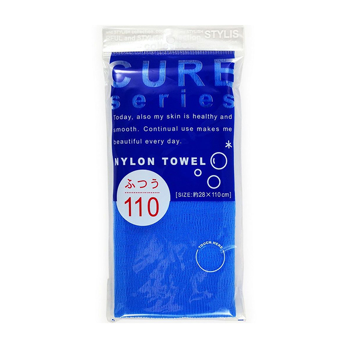 Мочалка для душа ОН:Е Cure Nylon Towel Hard (Blue)
