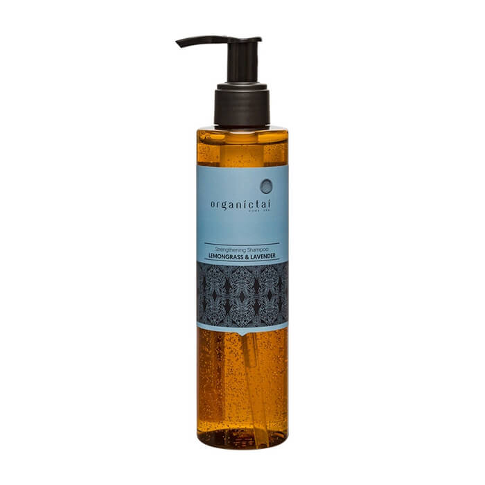 

Шампунь для волос Organic Tai Strengthening Shampoo Lemongrass & Lavender, Укрепляющий бессульфатный шампунь для волос с лемонграссом и лавандой