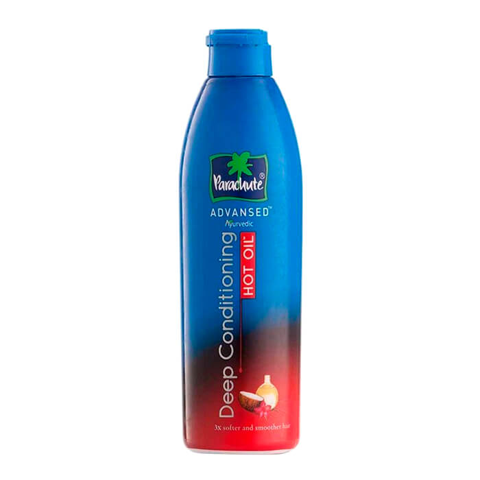 

Горячее масло для волос Parachute Advansed Deep Conditioning Hot Oil, Горячее масло для волос на основе аюрведических ингредиентов