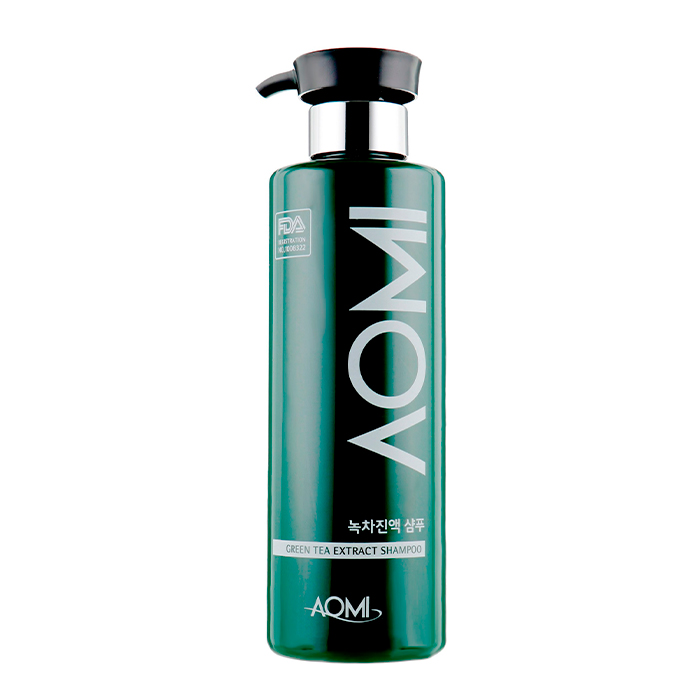 

Шампунь для волос AOMI Green Tea Extract Shampoo, Шампунь для волос экстрактом листьев зелёного чая