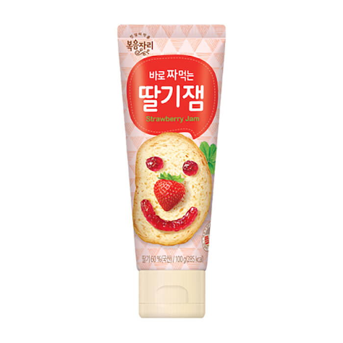 

Джем клубничный Daesang Squeeze Strawberry Jam, Джем на основе подслащенной клубники в удобной упаковке
