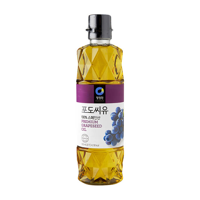 Масло из виноградных косточек Daesang Premium Grapeseed Oil Масло из виноградных косточек рафинированное для заправки и жарки фото