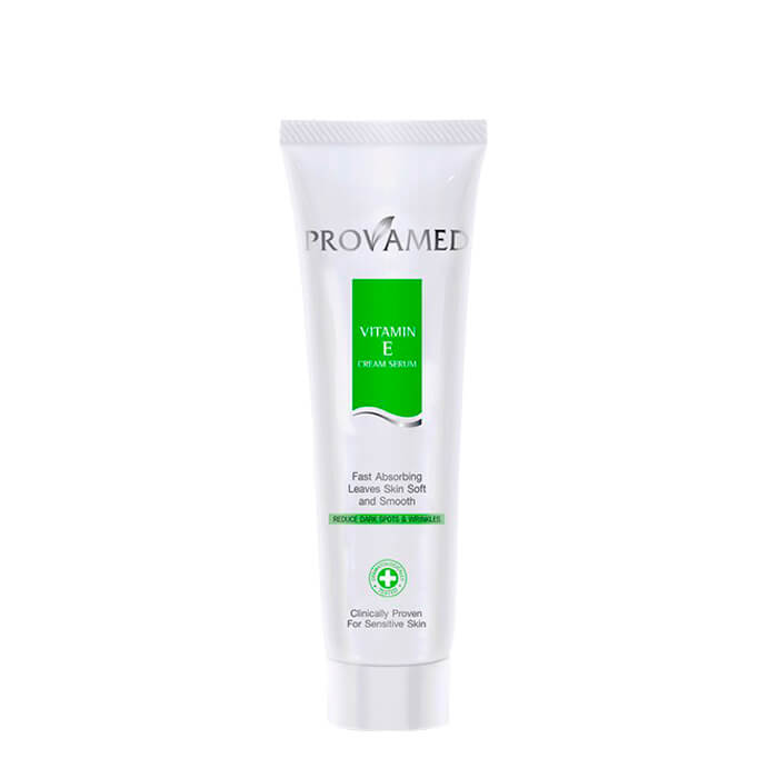 

Сывороточный крем для лица Provamed Vitamin E Cream Serum, Крем-сыворотка для выравнивания текстуры и защиты кожи лица с витамином Е
