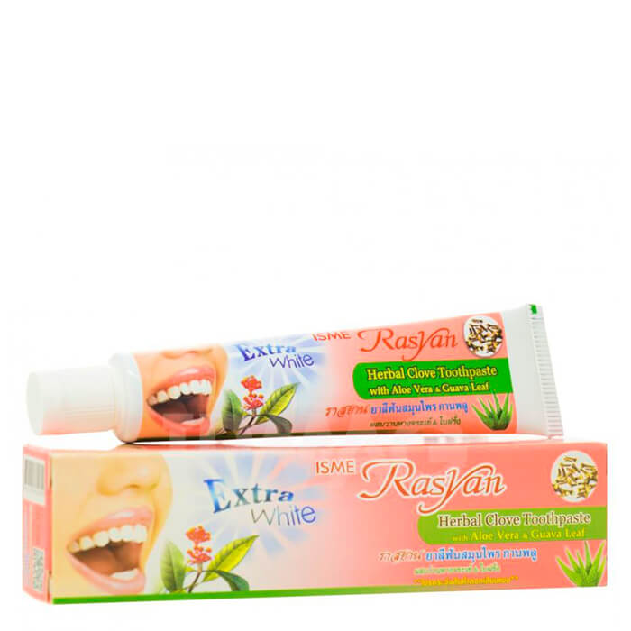 Зубная паста Rasyan Herbal Clove Toothpaste with Aloe Vera & Guava Leaf (30 г)