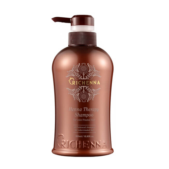 

Шампунь для волос Richenna Henna Therapy Shampoo, Шампунь для окрашенных волос с экстрактом хны