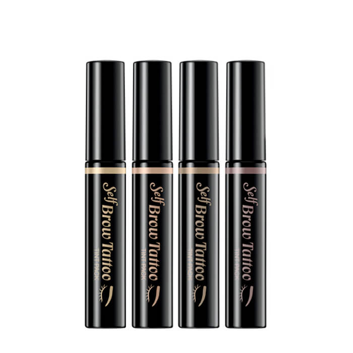 

Тинт-маска для бровей Secret Key Self Brow Tattoo Tint Pack, Тинт-маска для бровей с эффектом тату для стойкого длительного макияжа