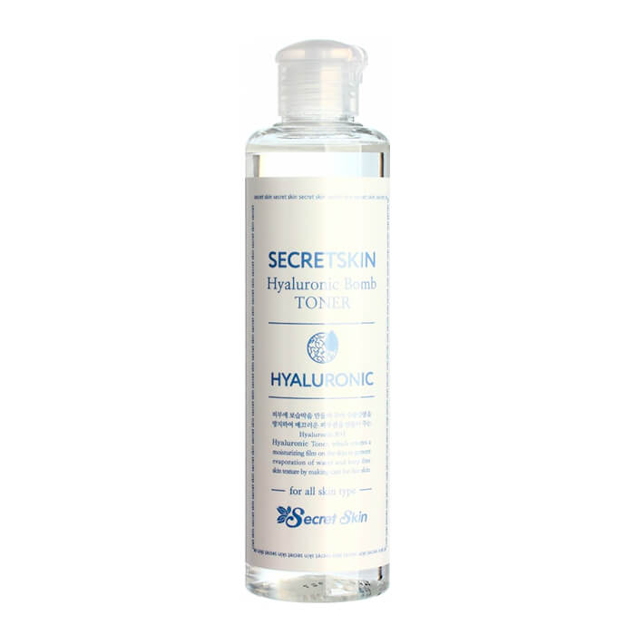 

Тонер для лица Secret Skin Hyaluronic Bomb Toner, Тонер для лица с гиалуроновой кислотой