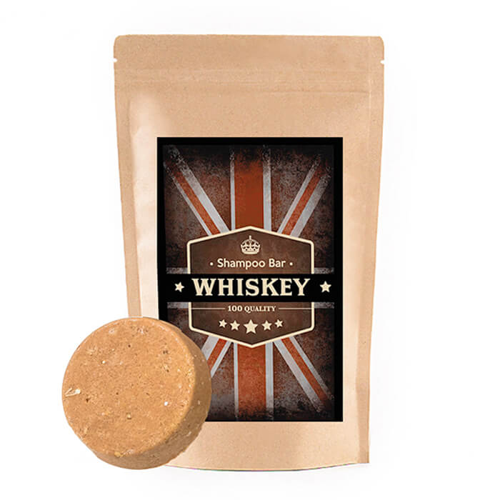 

Твёрдый шампунь Shampoo Bar 6in1 - Whiskey, Мужской твёрдый шампунь для волос с ароматом виски