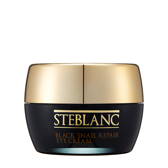 

Крем для глаз Steblanc Black Snail Repair Eye Cream, Восстанавливающий крем для ухода за кожей вокруг глаз с 80% муцином Черной улитки