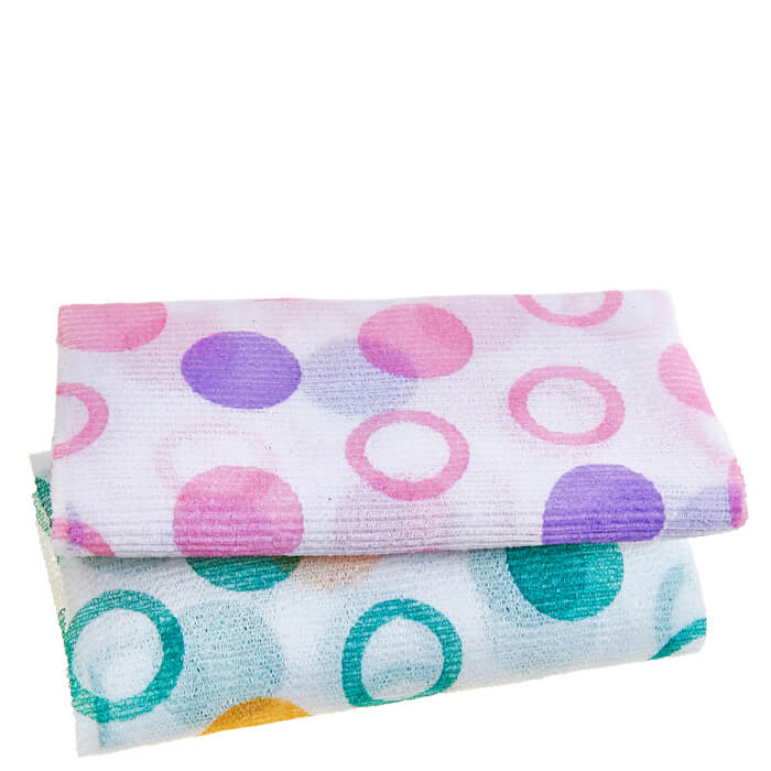 

Мочалка для душа Sungbo Cleamy Circle Shower Towel, Мочалка для душа с шероховатой текстурой и пилинг эффектом
