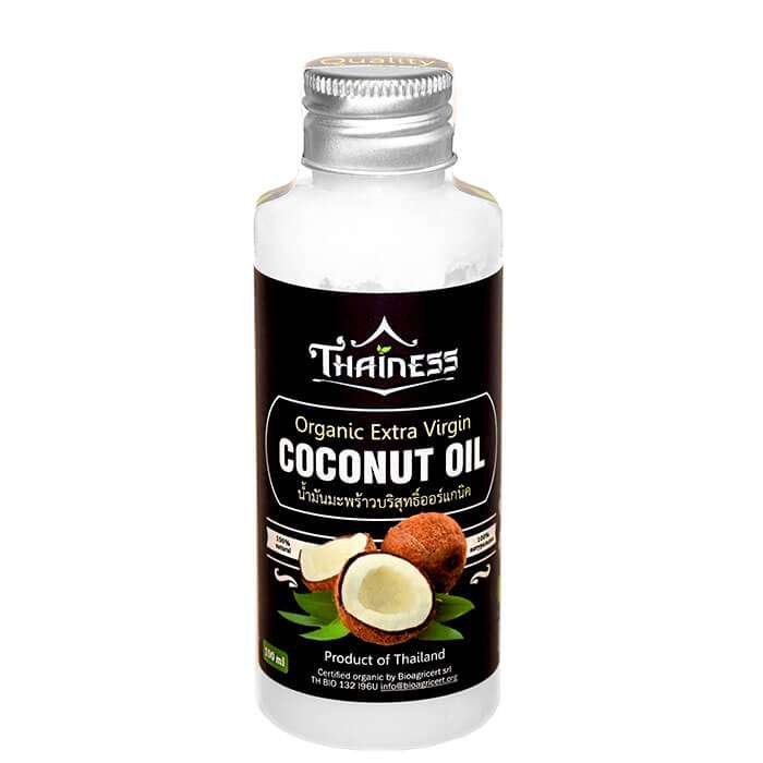 

Кокосовое масло Thainess Organic Extra Virgin Coconut Oil (100 мл), Натуральное нерафинированное кокосовое масло первого холодного отжима