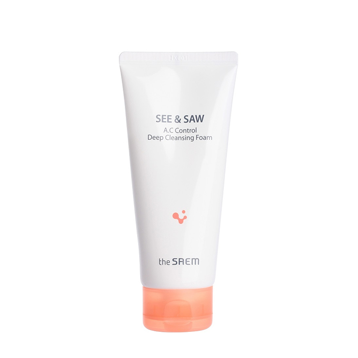 Очищающая пенка The Saem See & Saw A.C Control Deep Cleansing Foam