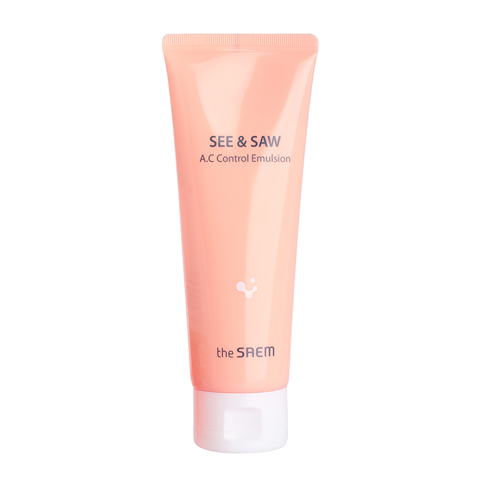

Эмульсия для лица The Saem See & Saw A.C Control Emulsion, Эмульсия для жирной и проблемной кожи лица с травяными экстрактами