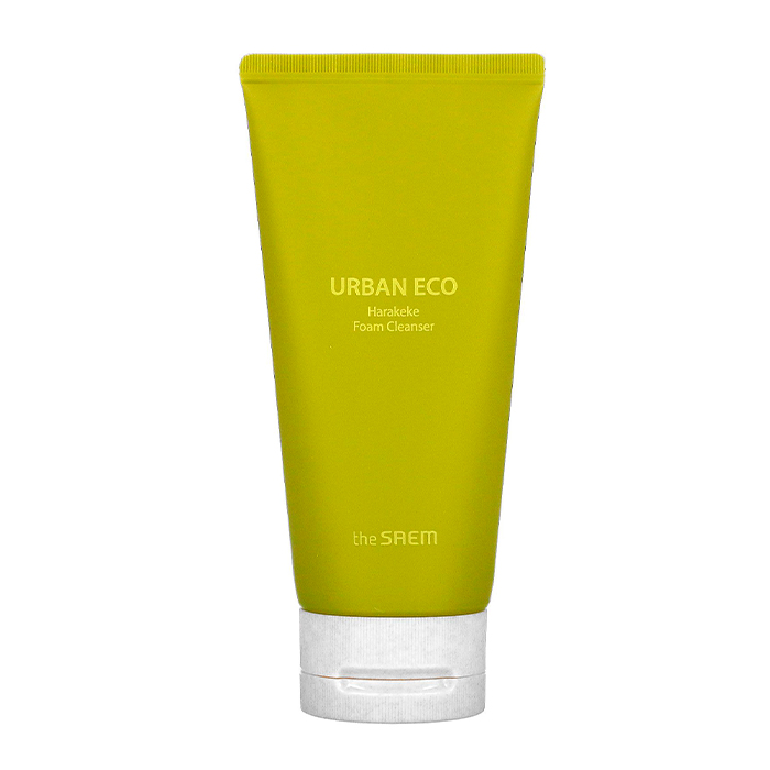 

Пенка для умывания The Saem Urban Eco Harakeke Foam Cleanser, Пенка для умывания лица с 22% экстрактом Новозеландского льна