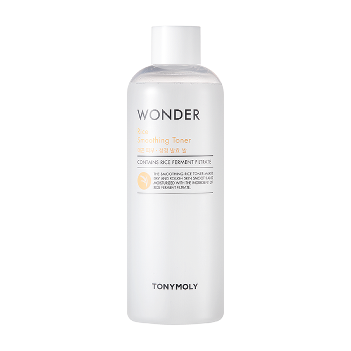 

Тонер для лица Tony Moly Wonder Rice Smoothing Toner, Увлажняющий смягчающий тонер для кожи лица с экстрактом риса в экономичной упаковке