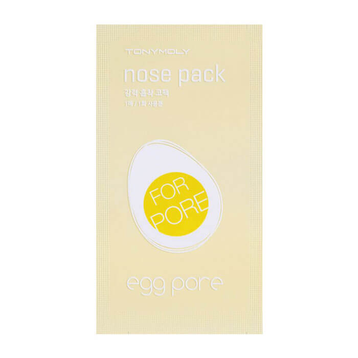 

Очищающая полоска для носа Tony Moly Egg Pore Nose Pack, Стикер-пластырь для удаления чёрных точек