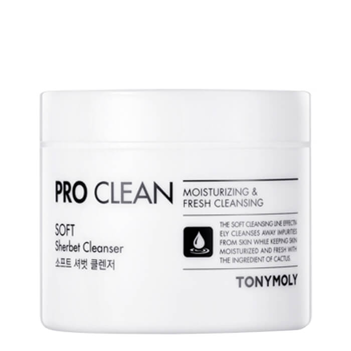 

Очищающий шербет Tony Moly Pro Clean Soft Sherbet Cleanser, Очищающий крем-шербет для лица с экстрактом кактуса