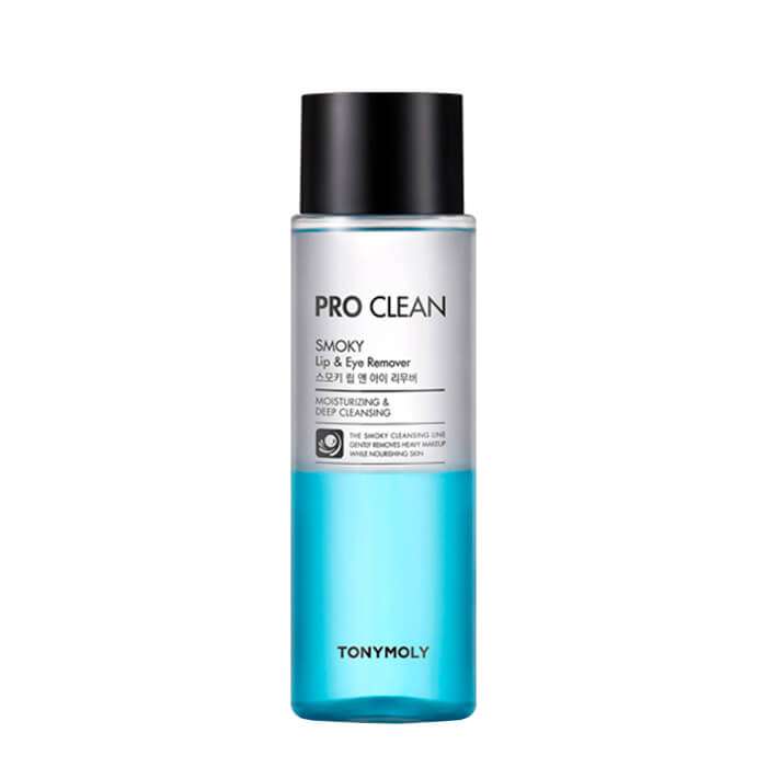 

Средство для снятия макияжа Tony Moly Pro Clean Smoky Lip & Eye Remover (mini), Двухфазное средство для снятия макияжа с губ и глаз на водной основе