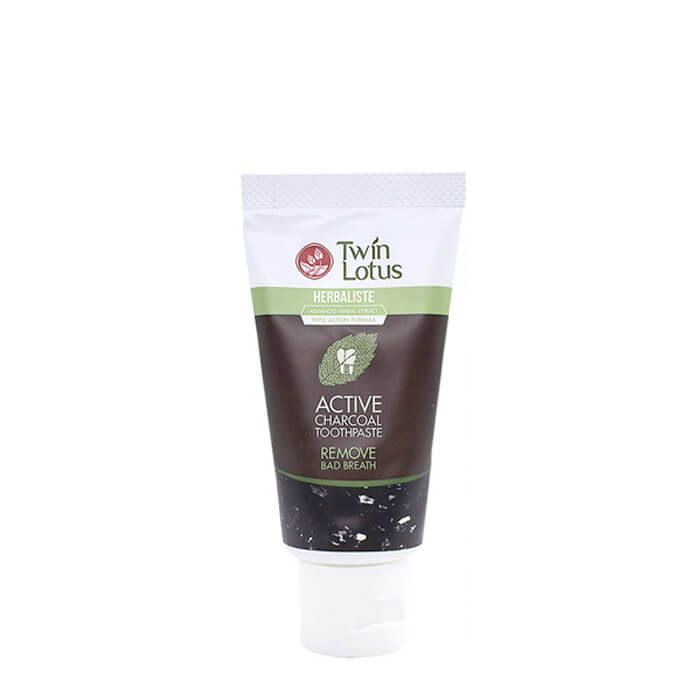 

Зубная паста Twin Lotus Active Charcoal (50 г), Зубная паста угольная антибактериальная с отбеливающим эффектом