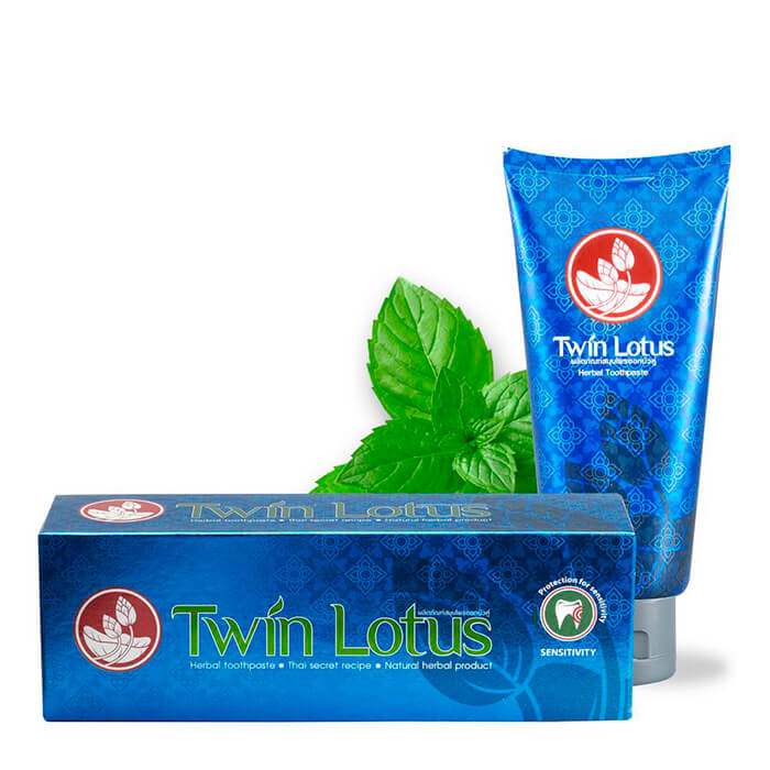 

Зубная паста Twin Lotus Sensitivity, Травяная зубная паста для зубов с повышенной чувствительностью эмали