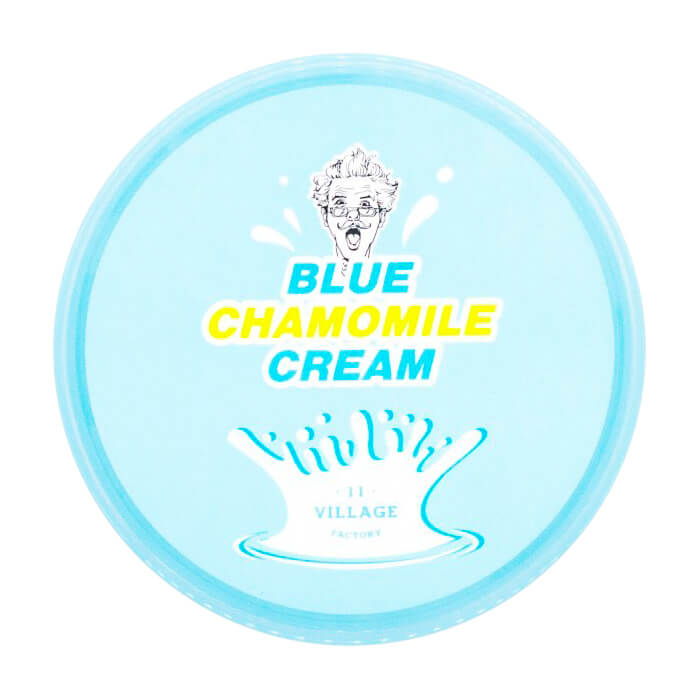 

Крем для лица Village 11 Factory Blue Chamomile Cream, Успокаивающий крем-гель для лица с экстрактом голубой ромашки