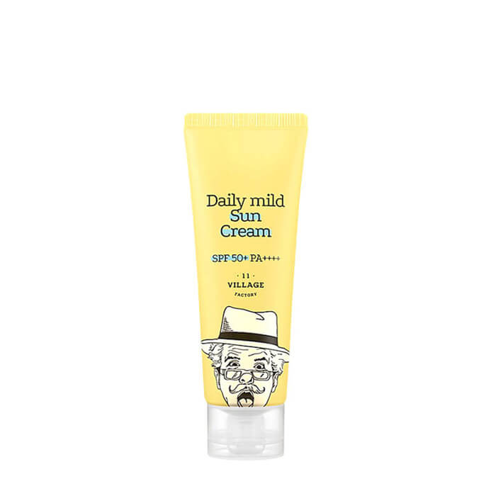 

Солнцезащитный крем Village 11 Factory Daily Mild Sun Cream (25 мл), Ежедневный солнцезащитный крем с эффектом питания и увлажнения